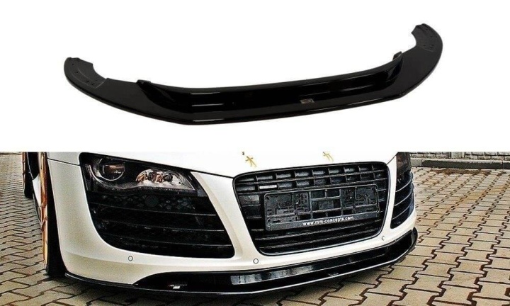 var-AU-R8-1-FD1-FD1RT Audi R8 2006-2015 Frontsplitter Maxton Design 