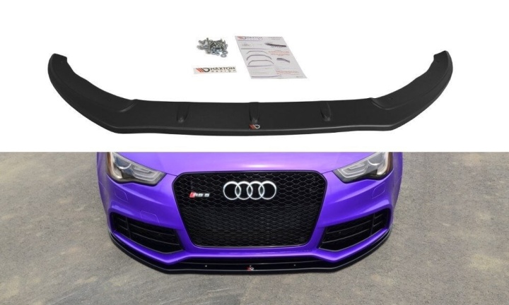 var-AU-RS5-1-1F-FD1T Audi RS5 8T 2010-2016 Frontsplitter Maxton Design 