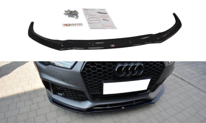 var-AU-RS7-1F-FD1T Audi RS7 2014-2017 Frontsplitter V.1 Maxton Design 