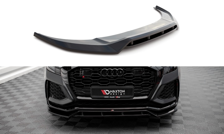 var-AU-RSQ8-1-FD3T-FD3RT Audi RSQ8 Mk1 2019+ Frontsplitter V.3 Maxton Design 