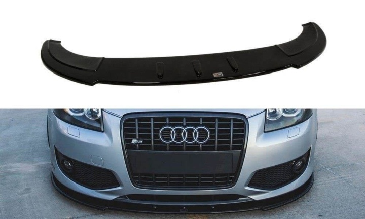 var-AU-S3-2-FD1T Audi S3 8P 2006-2008 Frontsplitter Maxton Design 