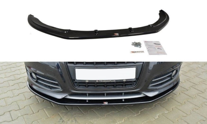 var-AU-S3-2F2-FD2T Audi S3 8P 2009-2013 Frontsplitter V.2 Maxton Design 