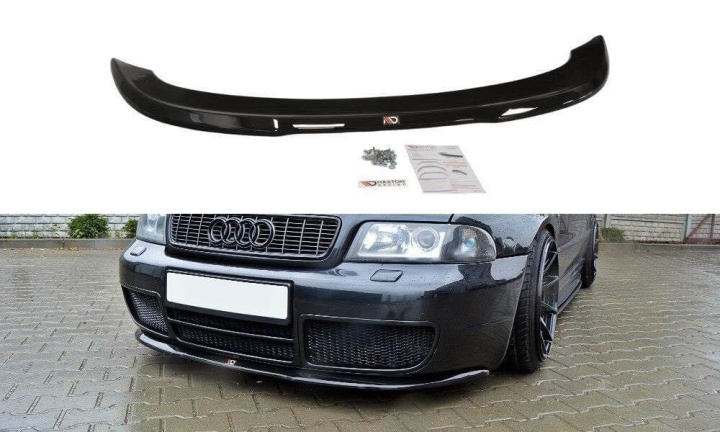 var-AU-S4-B5-FD1T Audi S4 B5 1997-2001 Frontsplitter Maxton Design 