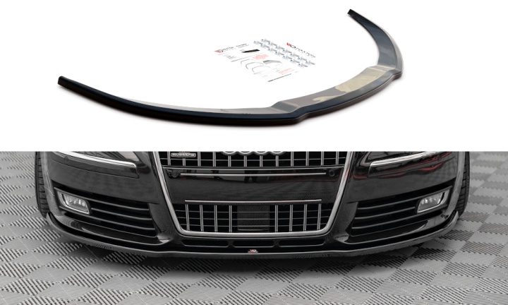 var-AU-S8-D3-FD1T Audi S8 D3 2006-2010 Frontsplitter Maxton Design 