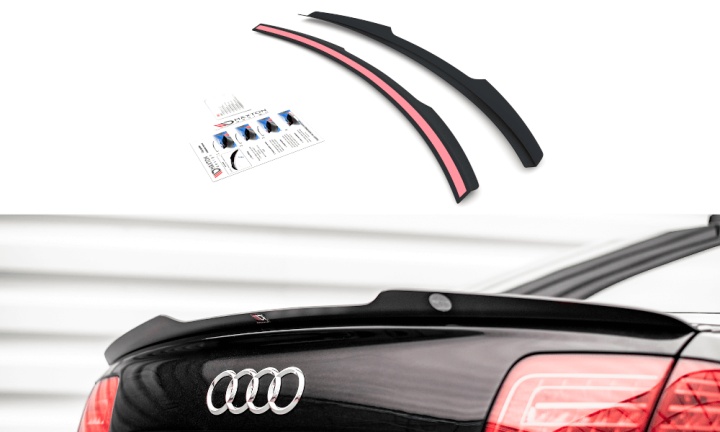 var-AU-S8-D3F-CAP1T Audi S8 D3 2006-2010 Vingextension Maxton Design 