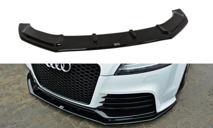 var-AU-TT-2-RS-FD1T Audi TTRS 8J 2009-2014 Frontsplitter V.1 Maxton Design 