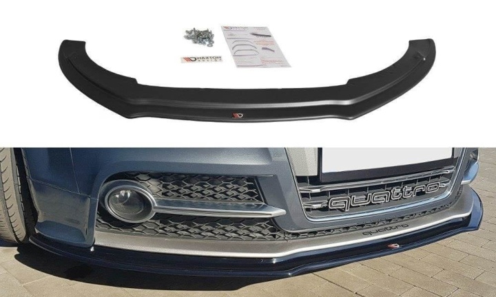 var-AU-TT-2-S-FD1T Audi TT S 8J 2008-2013 Frontsplitter Maxton Design 