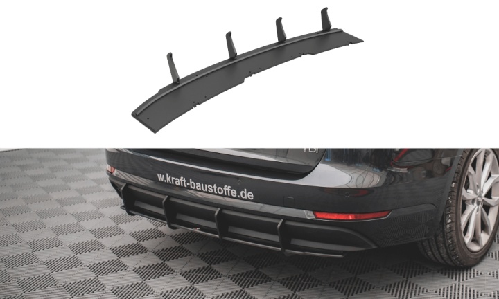 var-AUA4B9CNC-RS1B Audi A4 Avant B9 2015-2019 Street Pro Diffuser V.1 Maxton Design 