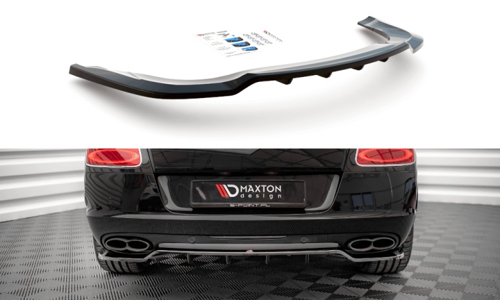 var-BE-CO-GT-1F-RD1T-RD2T Bentley Continental GT V8 S Mk2 2014-2016 Bakre Splitter (Med Splitters) V.1 Maxton Design 