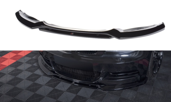 var-BM-1-82F-MPACK-FD1T-F BMW 1-Serie E82 2007-2013 M-Paket Frontsplitter Facelift Maxton Design 