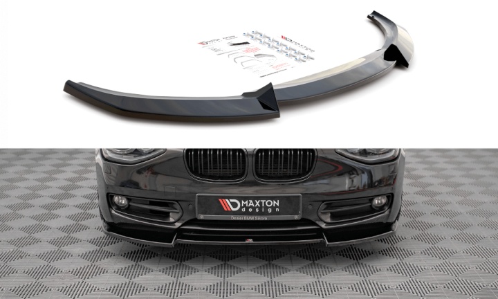 var-BM-1-F20-FD2T BMW 1-Serie F20 2011-2015 Frontsplitter V.2 Maxton Design 