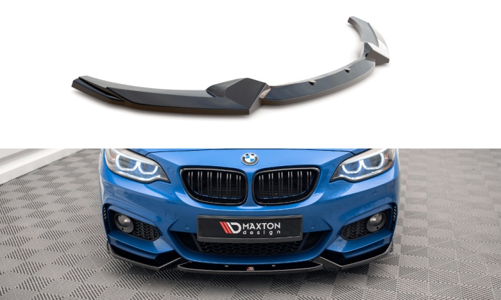 var-BM-2-22-MPACK-FD2T BMW 2-Serie F22 M-Sport 2013-2019 Frontsplitter V.2 Maxton Design 