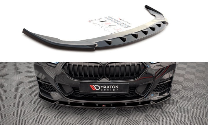 var-BM-2-44-MPACK-FD2T BMW 2 Gran Coupe M-Pack F44 2019+ Frontsplitter V.2 Maxton Design 