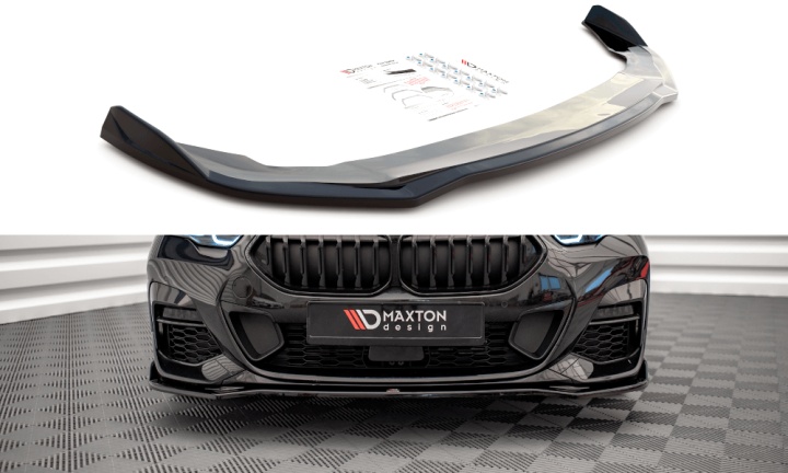 var-BM-2-44-MPACK-FD3T BMW 2 Gran Coupe M-Pack F44 2019+ Frontsplitter V.3 Maxton Design 