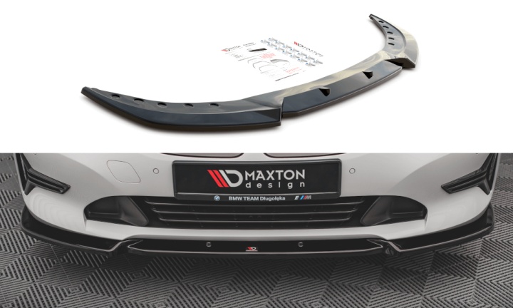 var-BM-3-20-FD1T BMW 3-Serie G20 / G21 2019+ Frontsplitter V.1 Maxton Design 