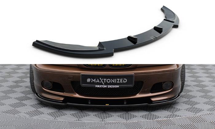 var-BM-3-46-C-MPACK-FD1T BMW 3-Serie E46 M-Sport 1999-2005 Frontsplitter V.1 Maxton Design 