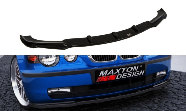 var-BM-3-46-CT-FD1 BMW 3-Serie E46 Compact 2000-2004 Frontsplitter Maxton Design 