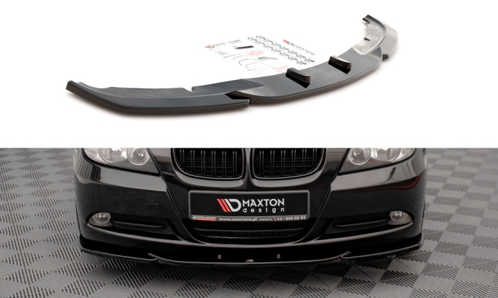 var-BM-3-90-FD2T BMW 3-Serie E90/E91 2004-2008 Frontsplitter V.2 Maxton Design 