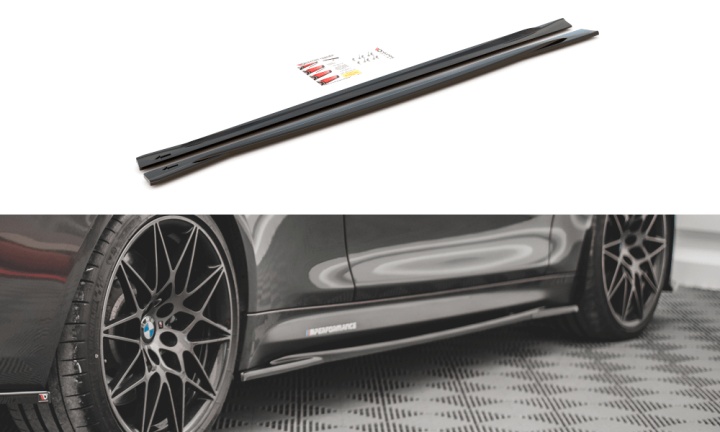 var-BM-4-82-M-SD1T BMW M4 F82 2014-2020 Sidoextensions V.1 Maxton Design 