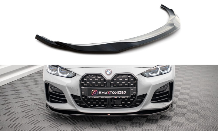 var-BM-4-G26-MPACK-GC-FD1 BMW 4 Gran Coupe M-Pack G26 2021+ Frontsplitter V.1 Maxton Design 