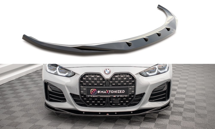 var-BM-4-G26-MPACK-GC-FD3 BMW 4 Gran Coupe M-Pack G26 2021+ Frontsplitter V.3 Maxton Design 