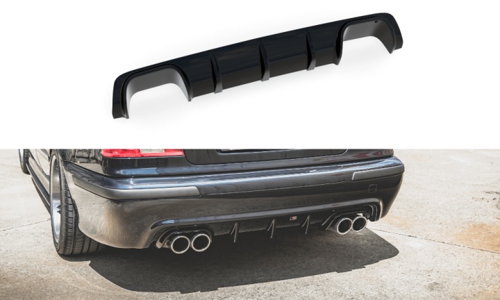 var-BM-5-39-M-RS1T BMW M5 E39 1998-2003 Diffuser V.1 Maxton Design 