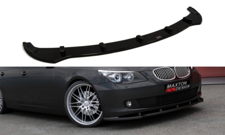 var-BM-5-60F-FD1 BMW 5-Serie E60 / E61 LCI 2007-2010 Frontsplitter Maxton Design 