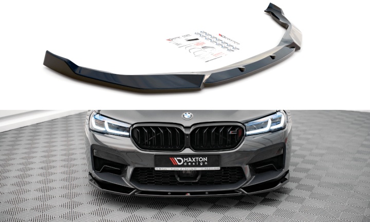 var-BM-5-90F-M-FD1T BMW M5 F90 Facelift 2020+ Frontsplitter V.1 Maxton Design 