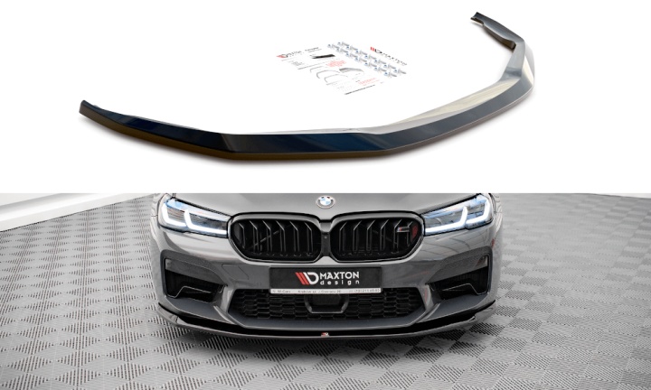 var-BM-5-90F-M-FD3T BMW M5 F90 Facelift 2020+ Frontsplitter V.3 Maxton Design 