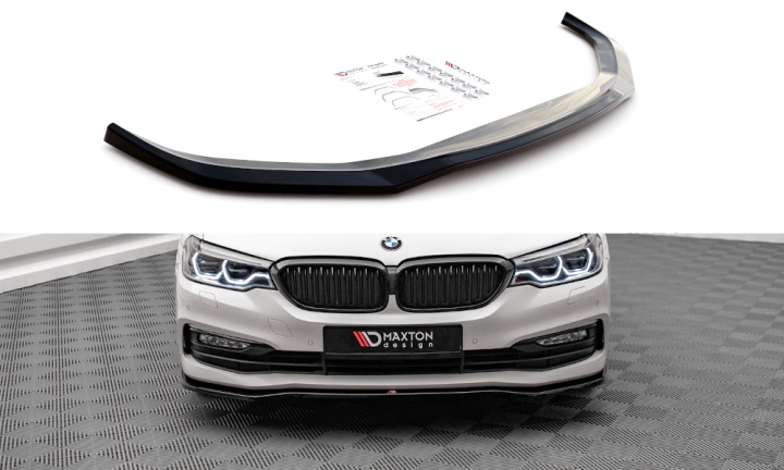 var-BM-5-G30-FD1T BMW 5-Serie G30/G31 2017-2020 Frontsplitter V.1 Maxton Design 