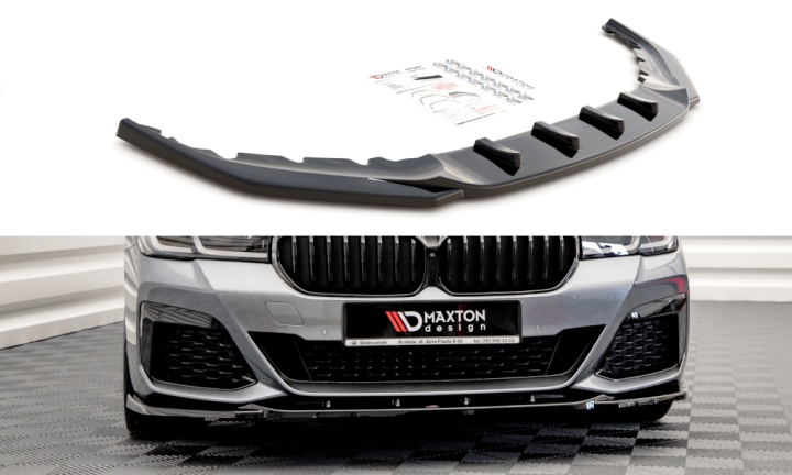 var-BM-5-G30F-MPACK-FD2T BMW 5-Serie M G30 2020+ Frontsplitter V.2 Maxton Design 