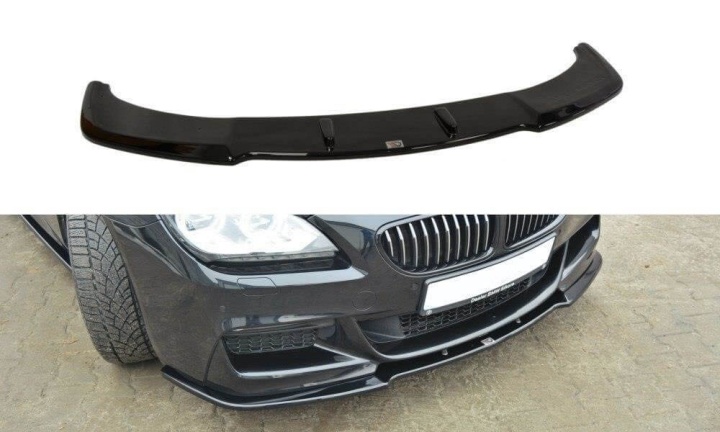 var-BM-6-06-GC-M-PACK-FD1 BMW 6-Serie F06 M-Paket 2012-2014 Frontsplitter V.1 Maxton Design 