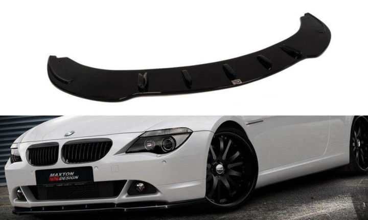 var-BM-6-63-FD1T BMW 6-Serie E63/E64 M-Sport 2003-2007 Frontsplitter V.1 Maxton Design 