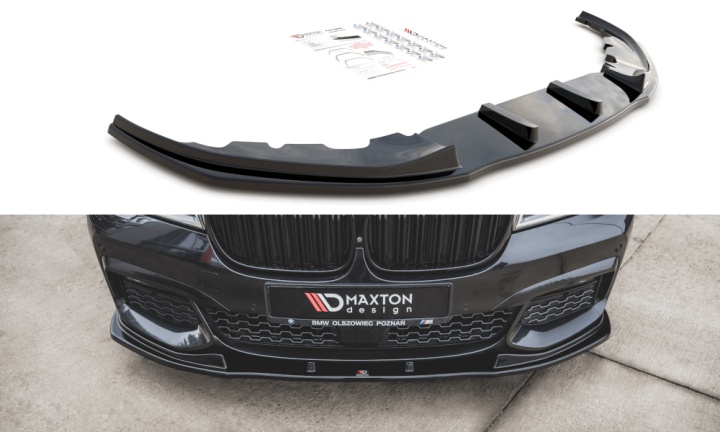 var-BM-7-11-MPACK-FD2T BMW 7-Serie M-Sport G11 2015-2018 Frontsplitter V.2 Maxton Design 