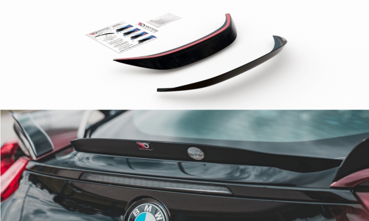 var-BM-I8-1-CAP1T BMW i8 2014-2020 Center Vingextension Maxton Design 