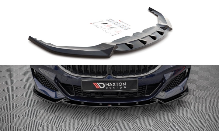 var-BM-M850-G15-FD3T BMW 8-Serie M-Pack G15/G16 2019+ Frontsplitter V.3 Maxton Design 