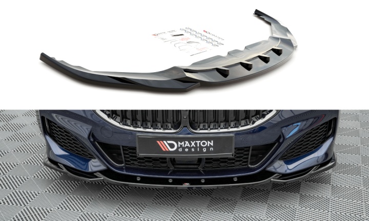 var-BM-M850-G15-FD4T BMW 8-Serie M-Pack G15/G16 2019+ Frontsplitter V.4 Maxton Design 