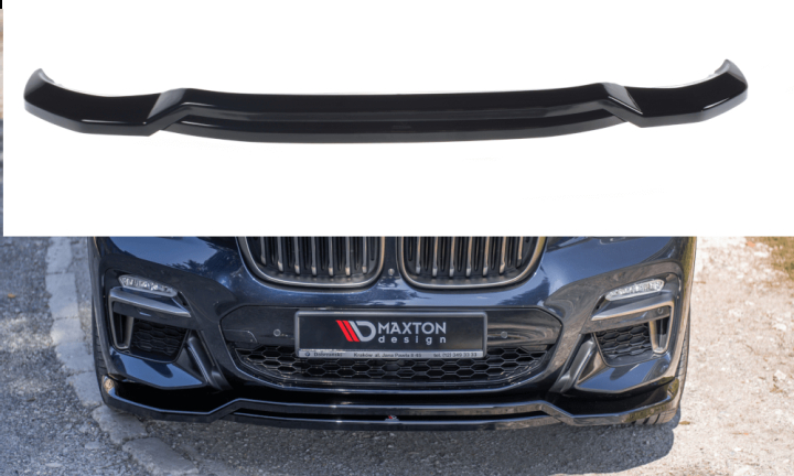 var-BM-X4-02-MPACK-FD1T-F BMW X4 G02 M-Paket 2018-2021 Frontsplitter V.1 Maxton Design 