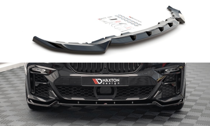 var-BM-X7-07-M-FD2T BMW X7 M G07 2018+ Frontsplitter V.2 Maxton Design 