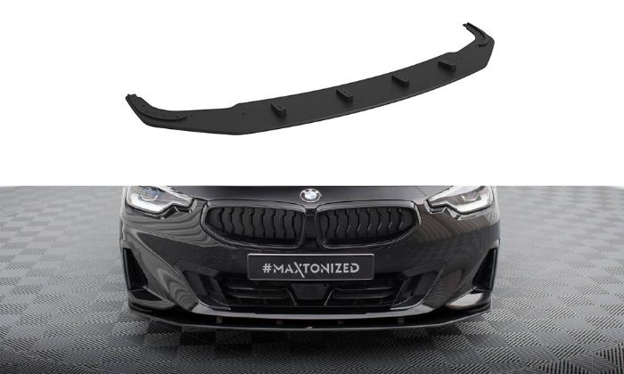 BMW 2 Coupe G42 2021+ Street Pro Frontläpp / Frontsplitter Maxton Design i gruppen Bilmodeller / BMW / 2-serie (G42) 2022+ hos DDESIGN AB (var-BM2G42CNC-FD1B)