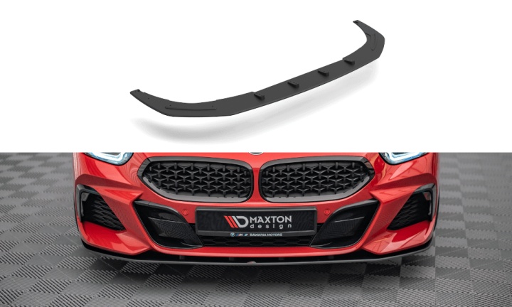 var-BMZ429MPACKCNC-FD1B BMW Z4 G29 M-Paket 2018+ Street Pro Frontsplitter V.1 Maxton Design 