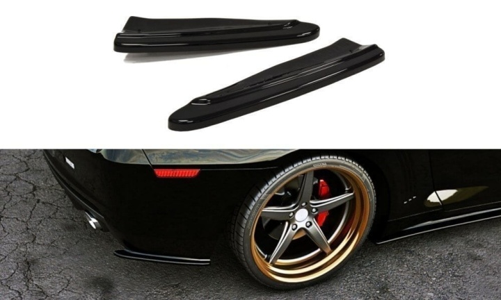 var-CH-CA-5-SS-RSD1T Chevrolet Camaro SS MK5 2009-2013 Bakre Sidosplitters V.1 (US Bumper) Maxton Design 