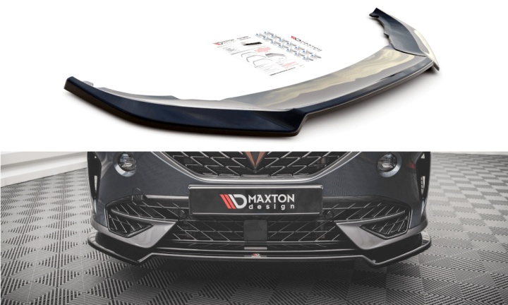 var-CU-FO-1-FD3T Cupra Formentor 2020+ Frontsplitter V.3 Maxton Design 