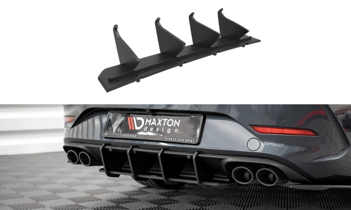 var-CULE1STCNC-RS1B Seat Leon Cupra Mk4 2020+ Street Pro Diffuser V.1 Maxton Design 