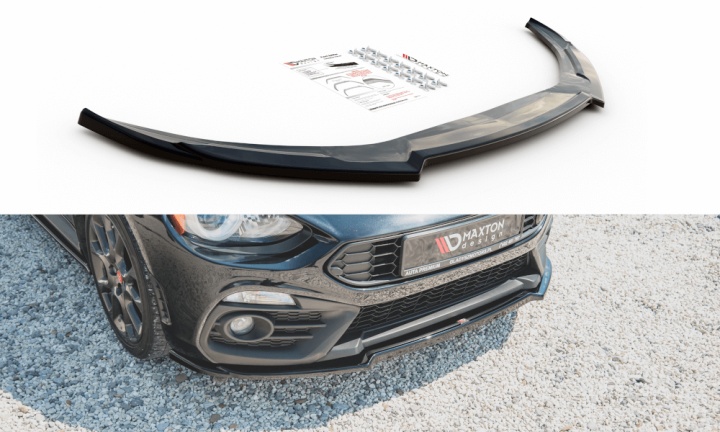 var-FI-124-1-AB-FD2T Fiat 124 Spider Abarth 2017+ Frontsplitter V.1 Maxton Design 