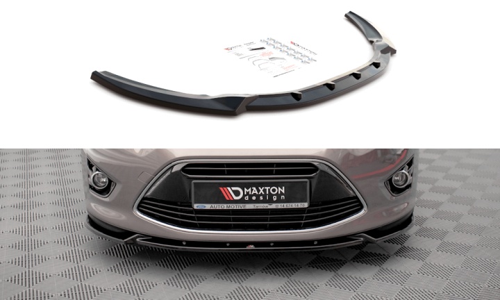 var-FO-CMAX-2-FD1T Ford C-Max Mk2 2010-2014 Frontsplitter V.1 Maxton Design 