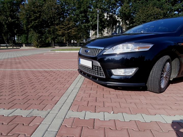 var-FO-MO-4-FD1 Ford Mondeo MK4 2007-2010 Frontsplitter Maxton Design 