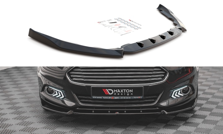 var-FO-MO-5-FD1T Ford Mondeo 2014-2019 Frontsplitter V.1 Maxton Design 