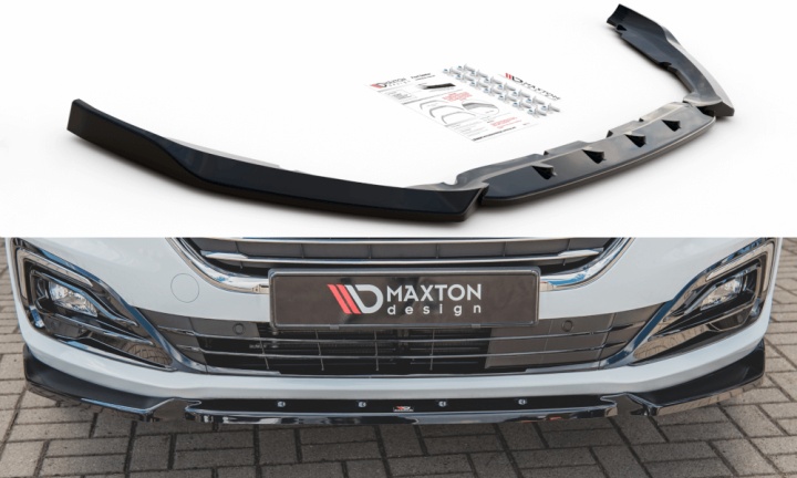 var-FO-MO-5F-FD1T Ford Mondeo Facelift 2019+ Frontsplitter V.1 Maxton Design 