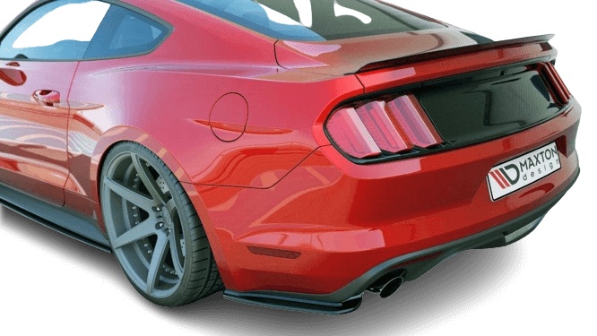 var-FO-MU-6-RSD1T Ford Mustang 2014-2017 Bakre Sidoextension V.1 Maxton Design 